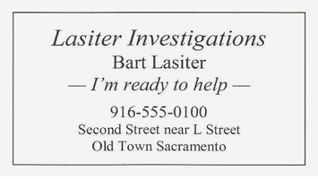 Bart Biz Card